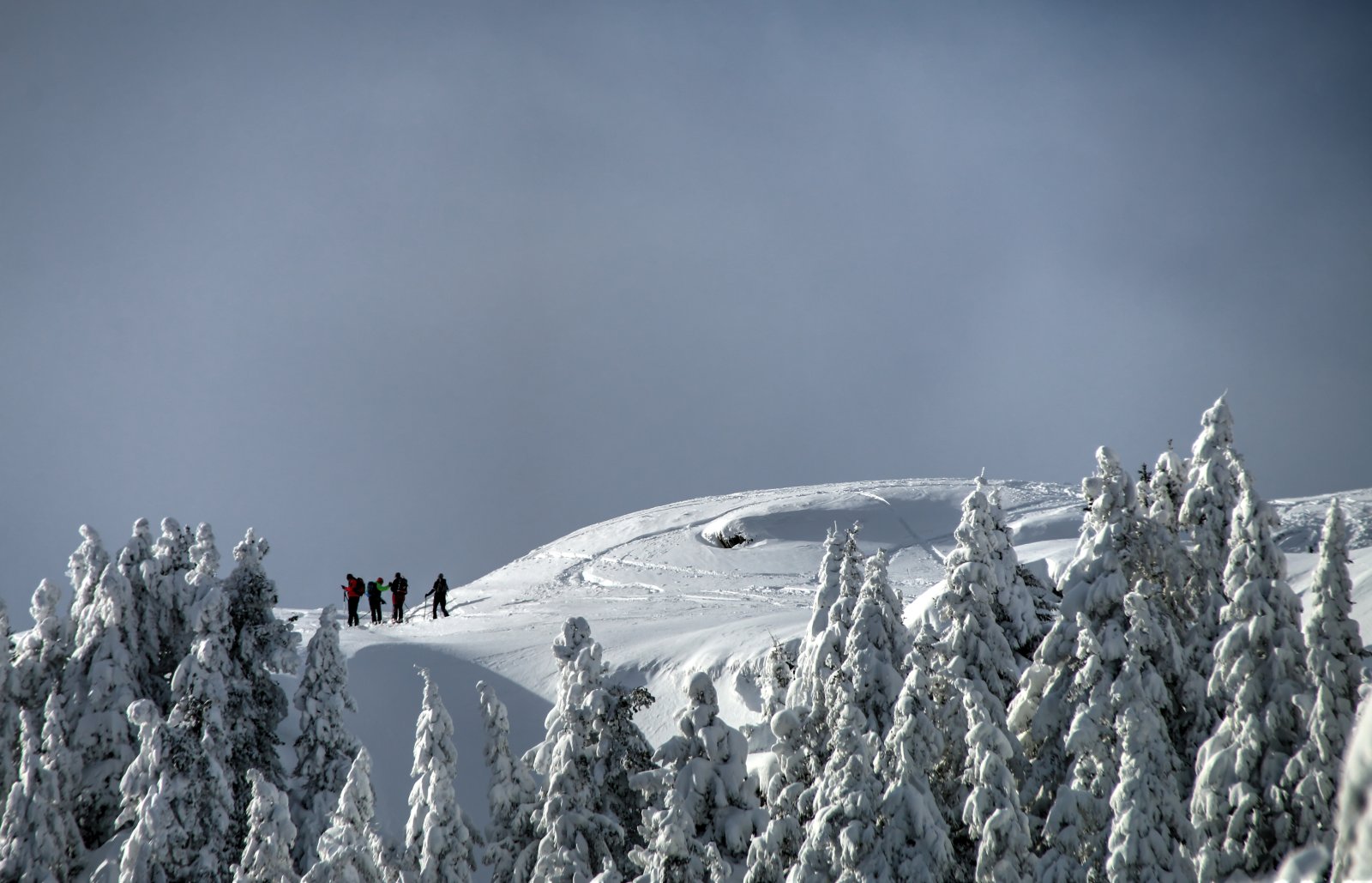 Téli idill Zillertalban kedden, itt 100-150 cm hó esett - Fotó: Stánicz Balázs (Stani)