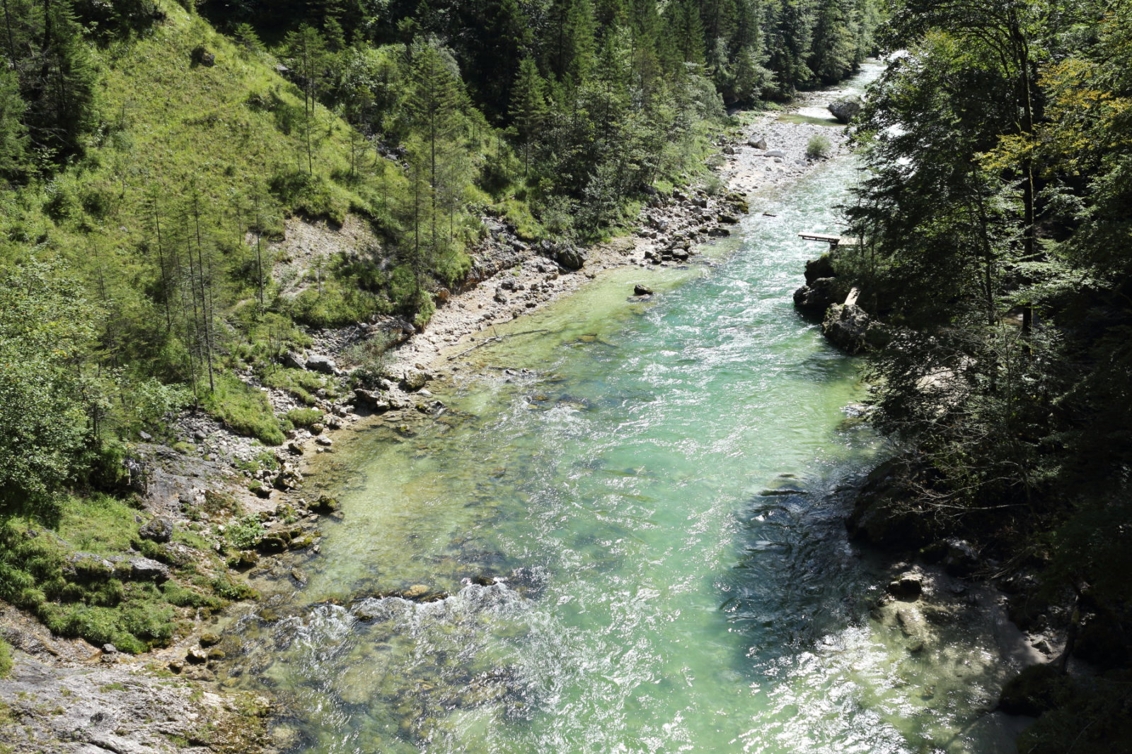 A Salza folyó (Wasserlochschenke)