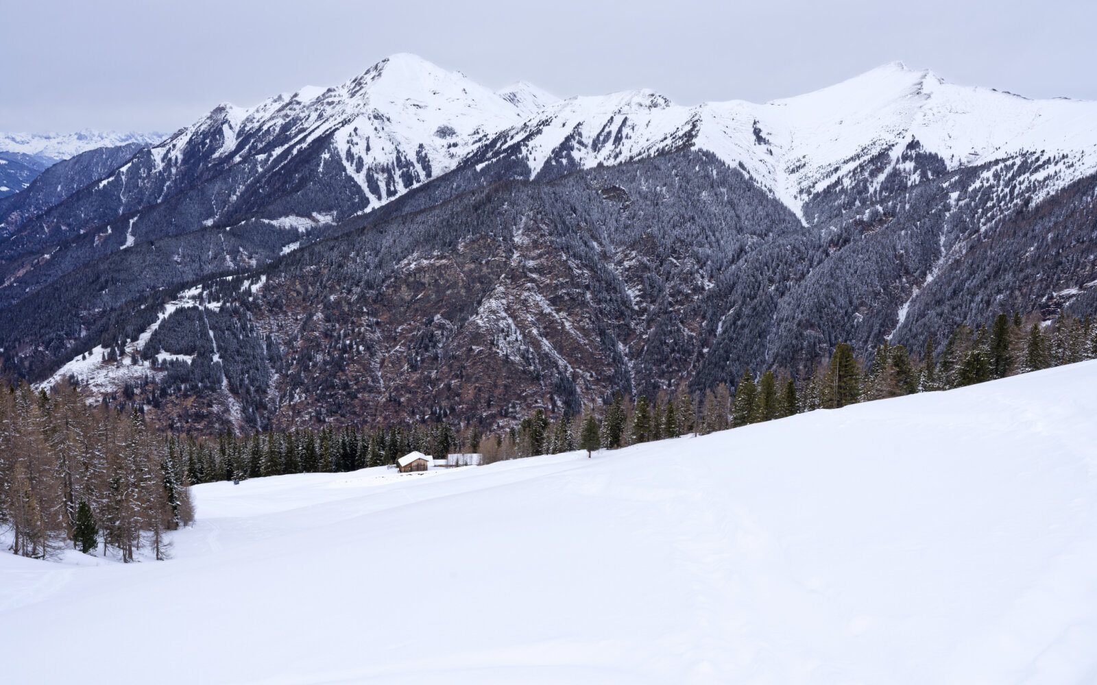 Szemben a Gamskarkogel és a Kötschachtal.