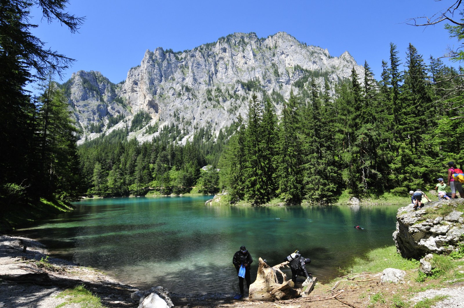 A Zöld-tó - sokak szerint a legszebb hely Ausztriában | Fotó: hochsteiermark.at