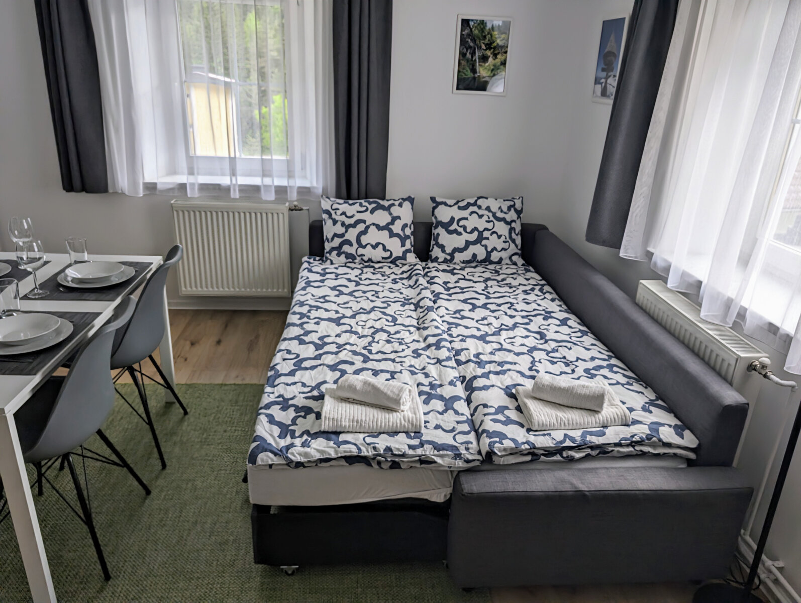 Emelet, 2 hálószobás apartman, frissen felújított