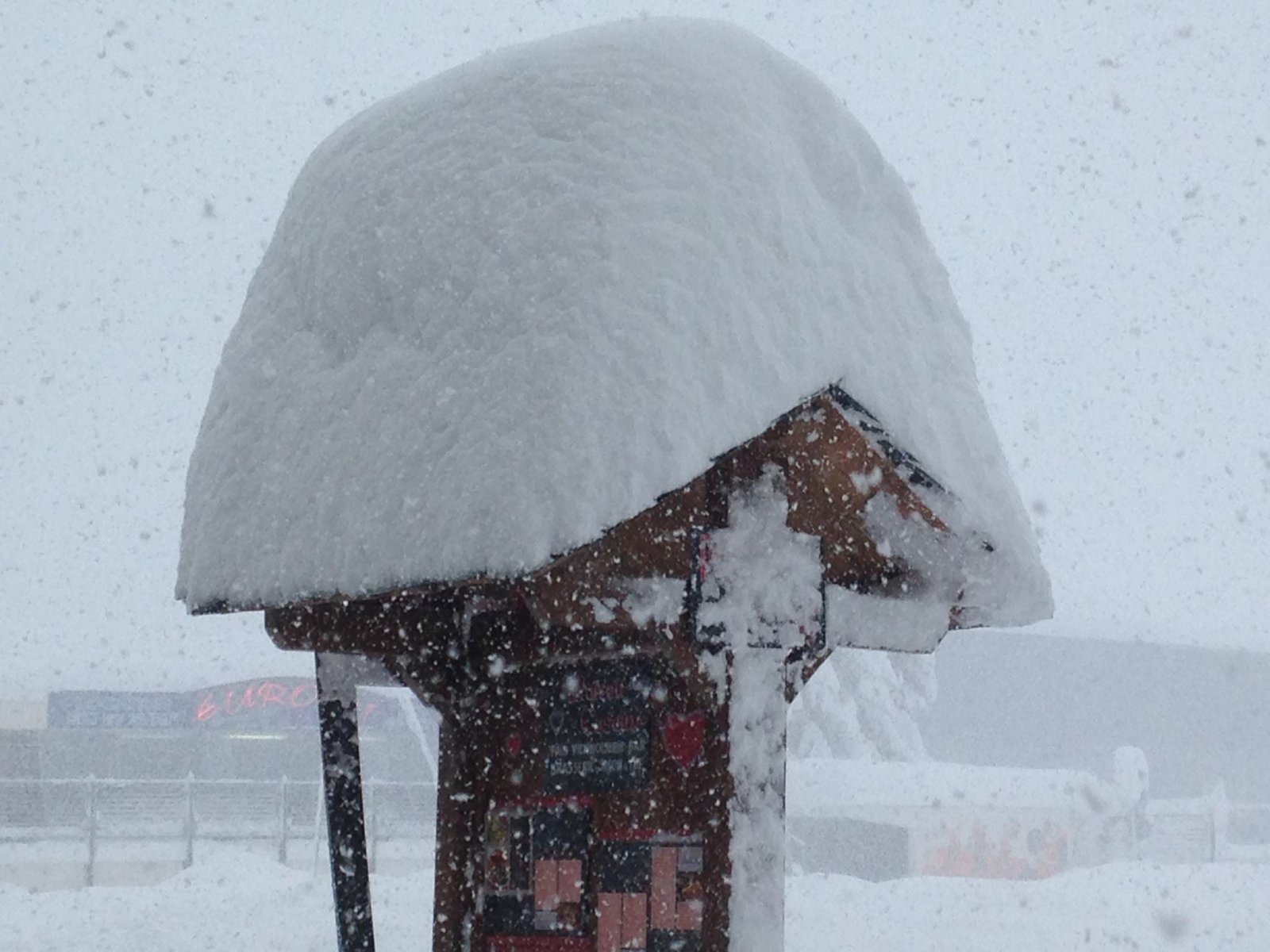 Gourette: egy elzárt sífalu, 2 méter vastag hóval