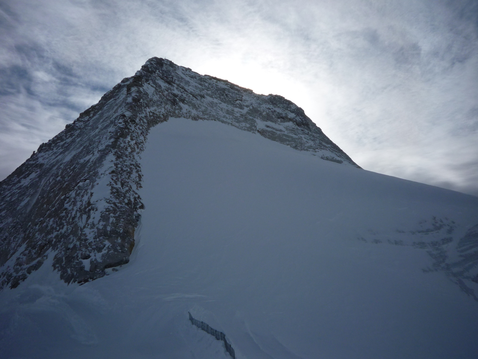 Az Olperer (3476 m) csúcsa