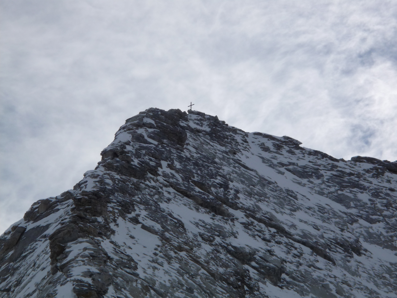 Az Olperer (3476 m) csúcsa