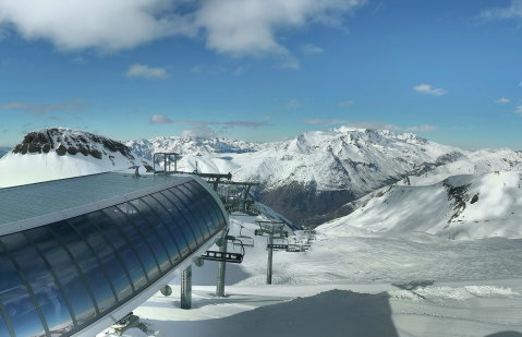 Les 2 Alpes: webkamera képe a sztrájk idején