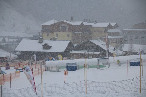 Zauchensee, Ausztria, Ski amadé, havazás az újév első napján