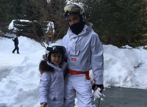 Victoria Beckham és lánya, Harper (Instagram)
