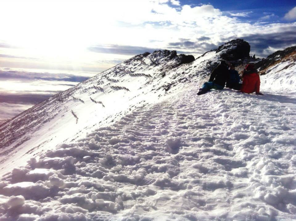 Friss kép a Lomnici-nyeregből (Kép: Vysoké Tatry - Hory zážitkov)