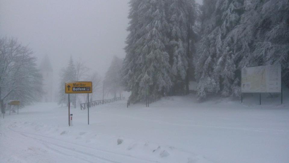 Friss hó a síterepen (Kép: Marprom) 