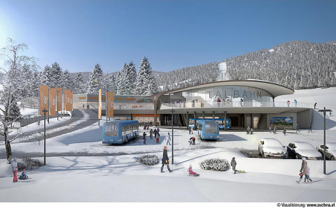 Saalbach-Hinterglemm: a leogangi új lift völgyállomása