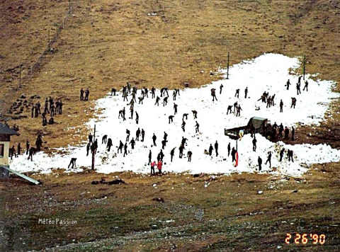 Szomorú emlék 1990 februárjából a Francia-Pireneusokból (Kép: www.meteopassion.com)