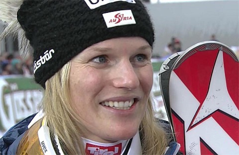 Marlies Schild történelmet írt (Kép: skiweltcup.tv)