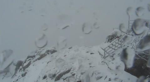Havazás a Lomnici-csúcsnál (Kép: TMR)