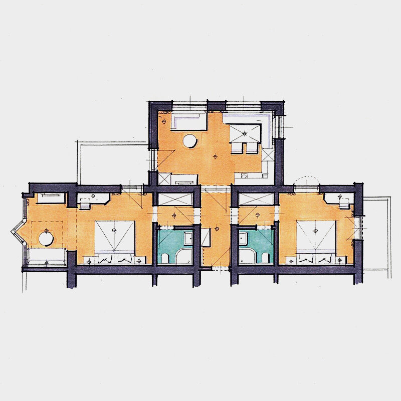 4-es apartman | 65 m², 6 fős