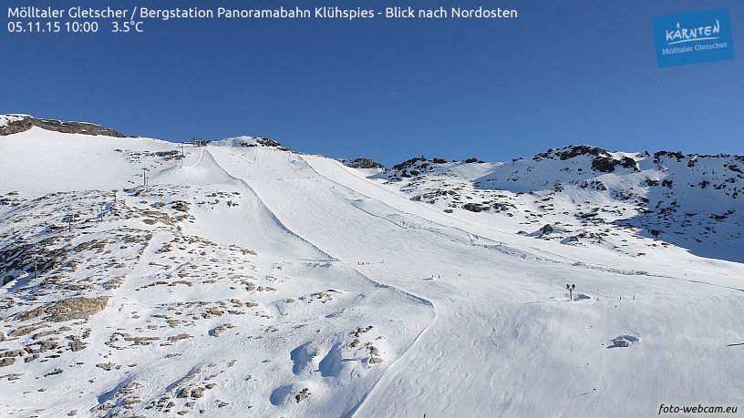 Mölltal a napokban- Fotó: foto-webcam