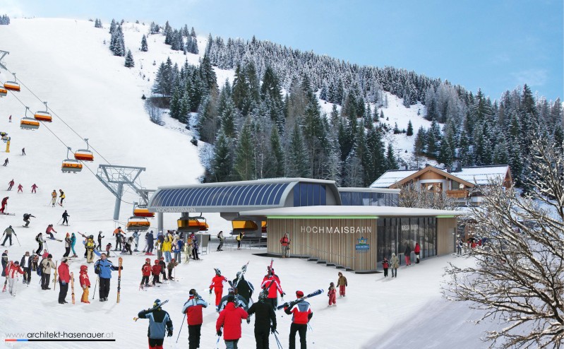 Az új, hatszemélyes Hochmaisbahn - Kattints a képre a nagyításhoz
