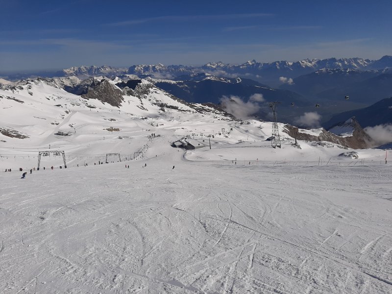 Kaprun Kitzsteinhorn Gleccser Fotók Síelők Fotóalbum 