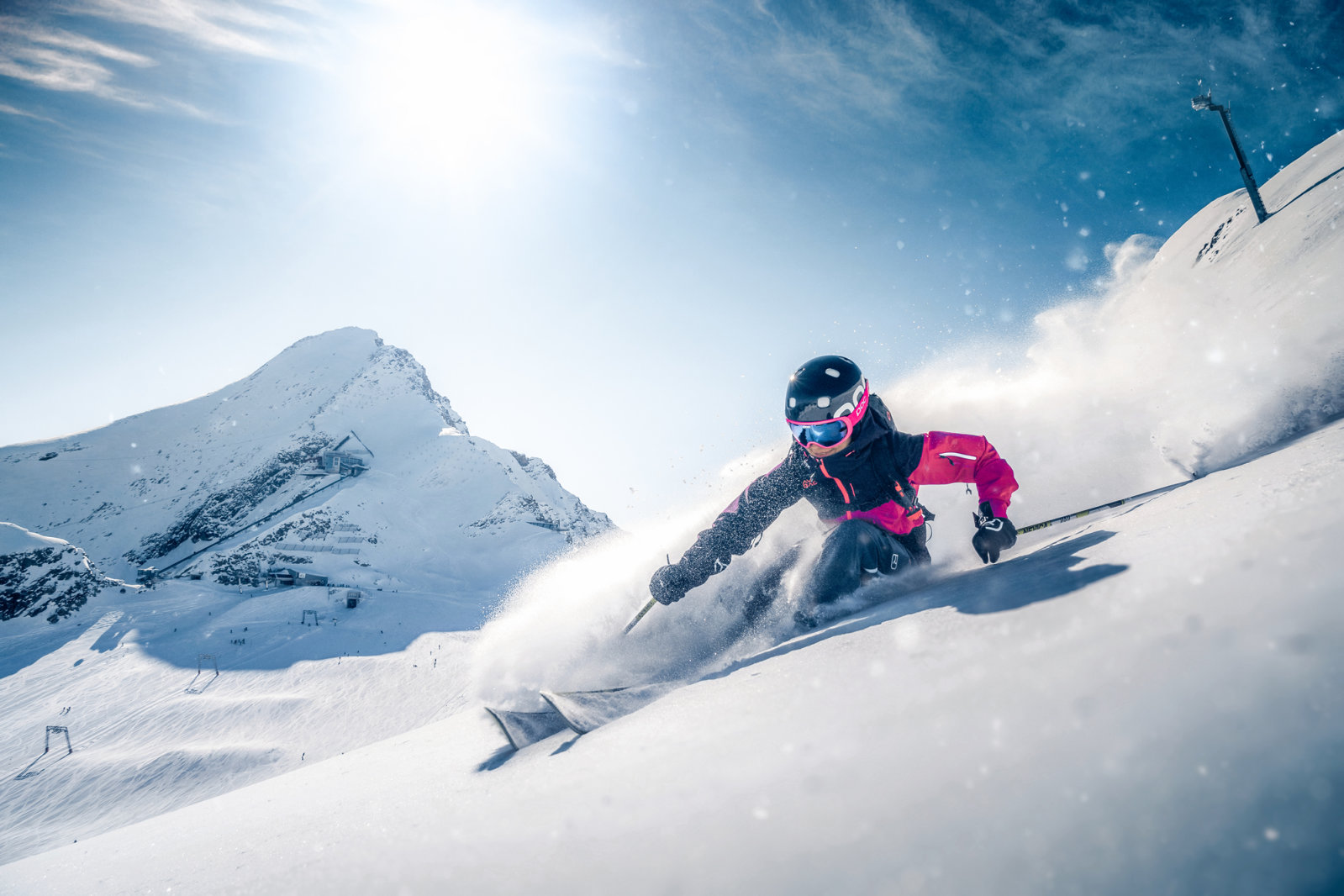 Freeride a Kitzsteinhorn gleccseren | © Kitzsteinhorn