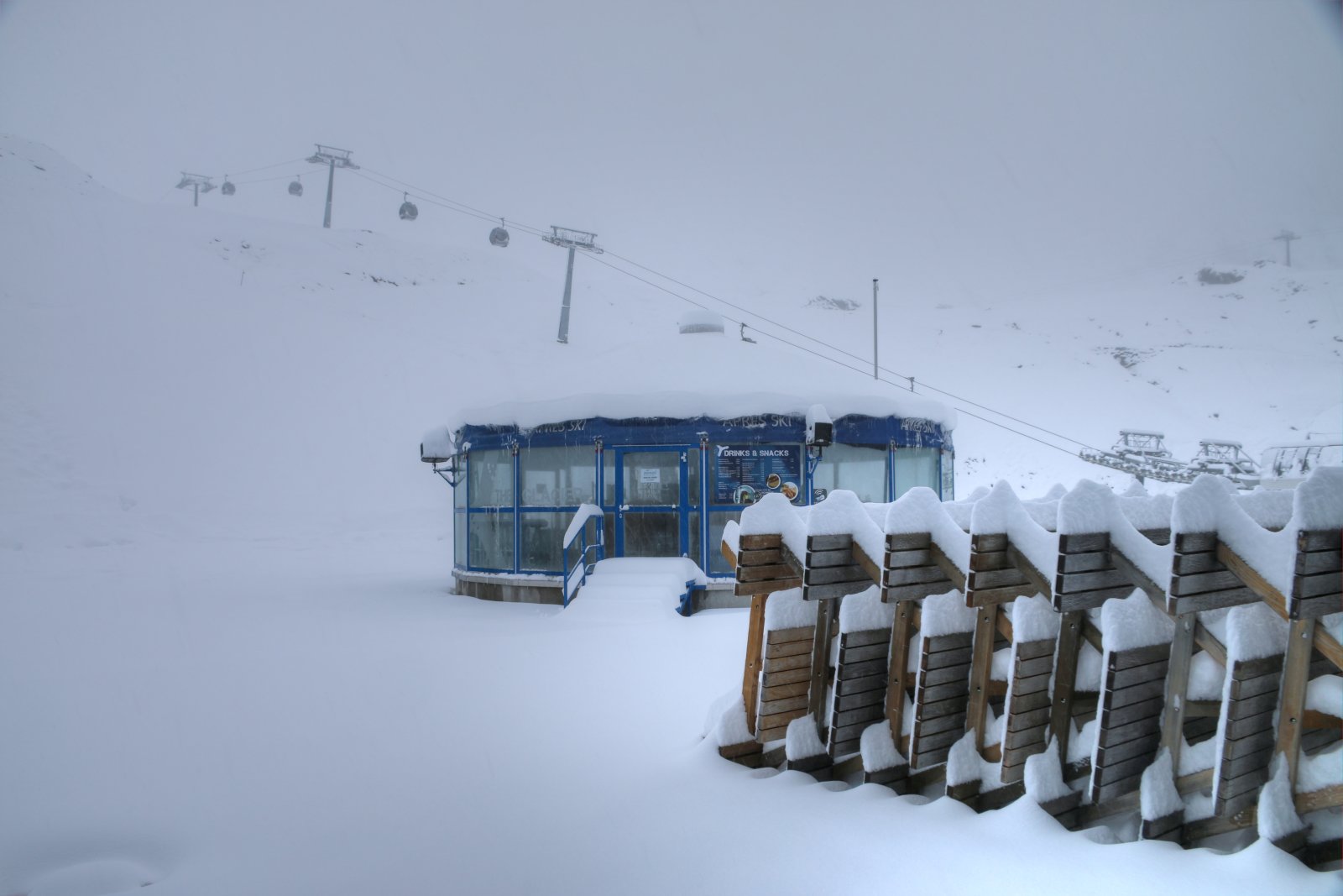 50 cm friss hó Kaprunban - Fotó: Stánicz Balázs (Stani)