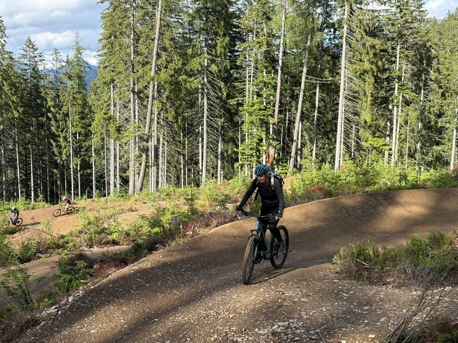 A "Joyline" kezdő flow trail több, mint 2 kilométeren át nyújt élvezetes gurulást