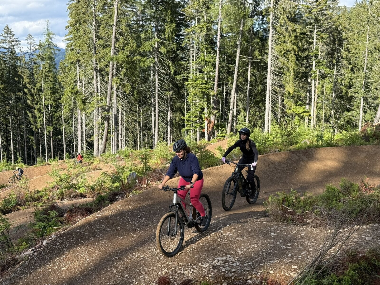 A "Joyline" kezdő flow trail több, mint 2 kilométeren át nyújt élvezetes gurulást