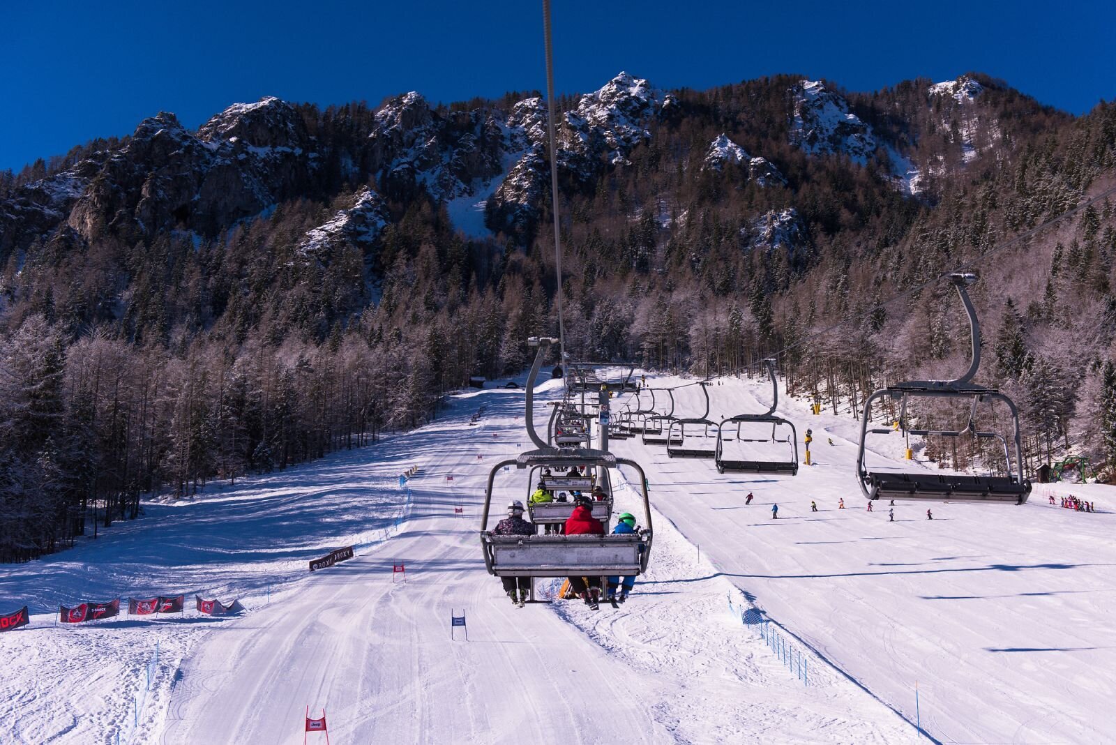 Alpesi síelés Kranjska Gorában | Fotó: Iztok Medja