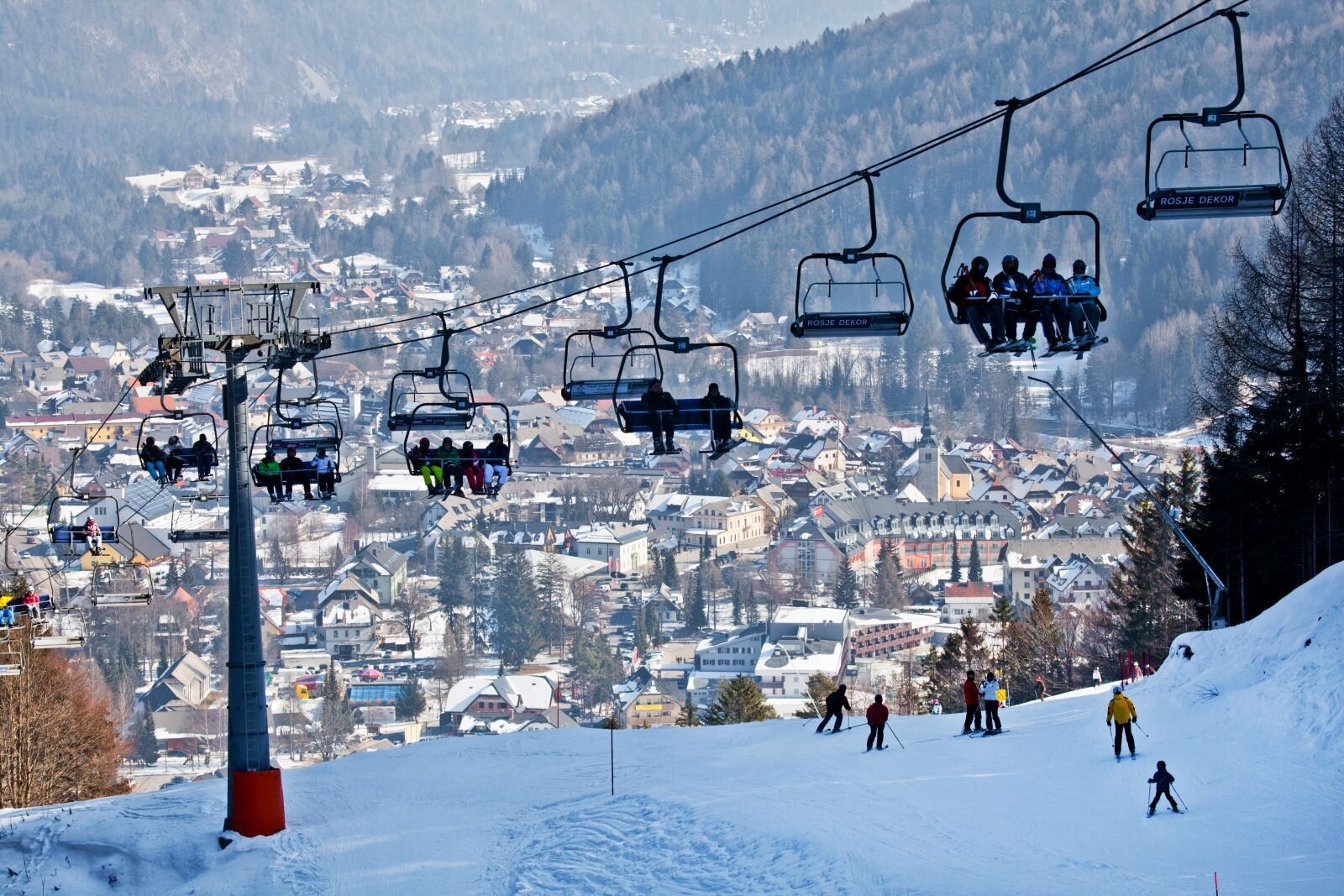 Kranjska Gora síközpont | Fotó: Jost Gantar