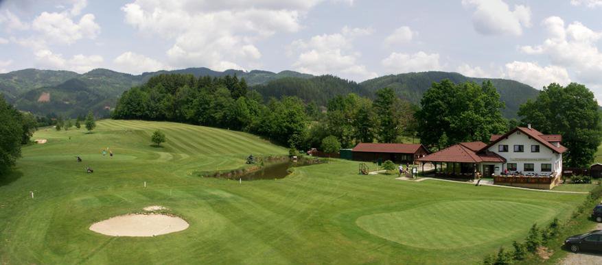 Golfpálya St. Lorenzen faluban