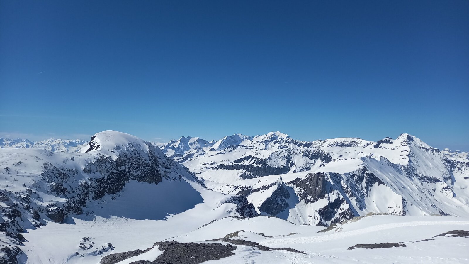 Középen a Tödi 3612m