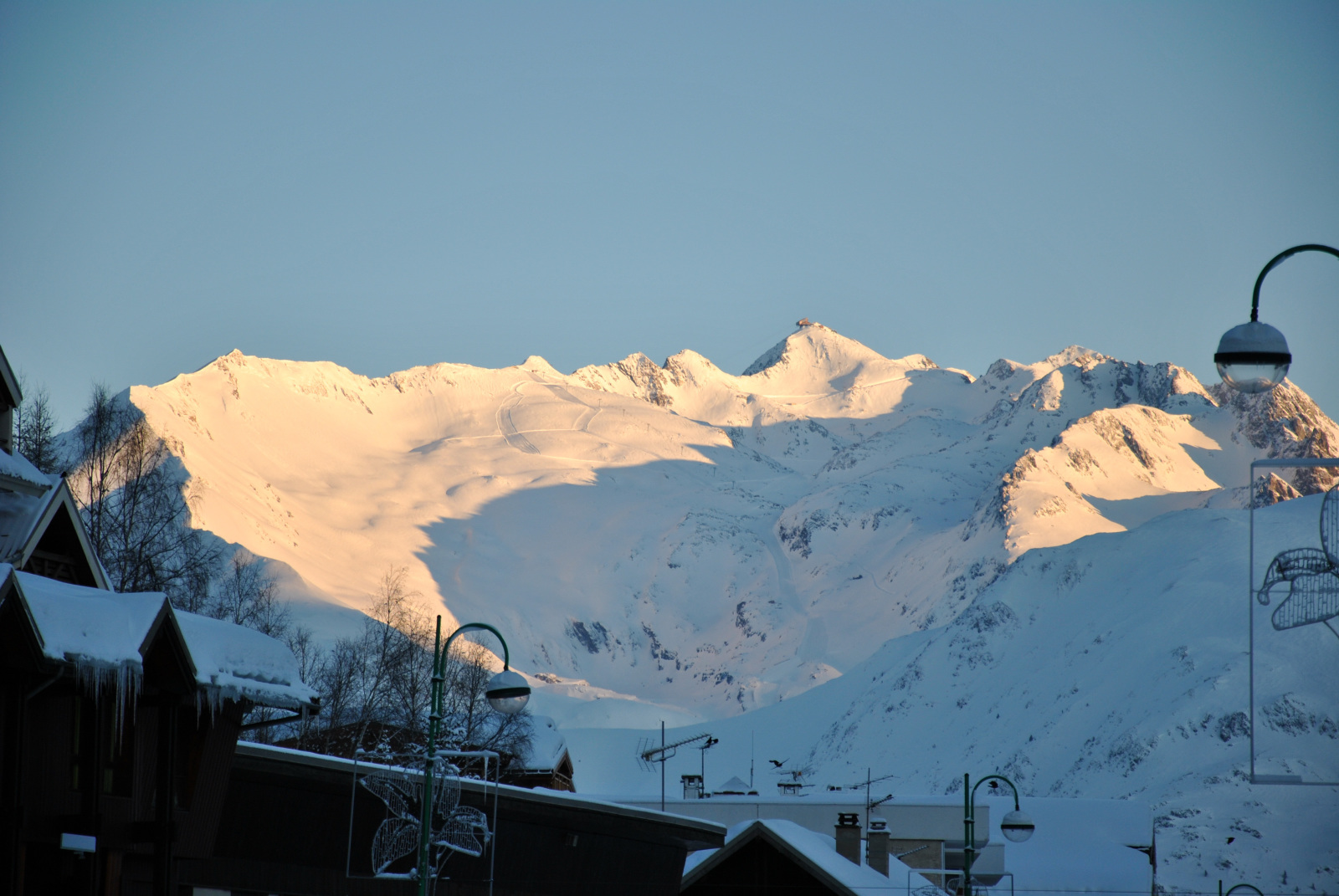 Pic Blanc (Alpe d'Huez) a távolból