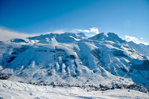 Panoráma a Vallée Blanchéről