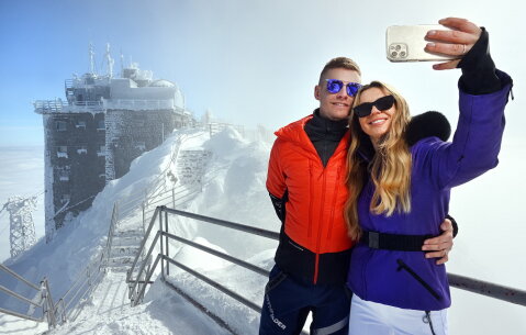 A Lomnici-csúcs (2634 m) - a Magas-Tátra 2. legmagasabb pontja