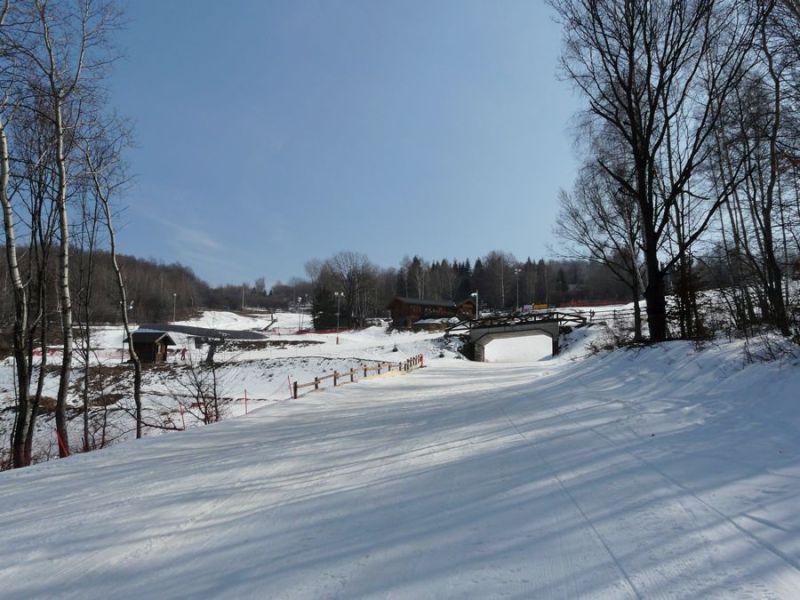 4-es nagypálya (1 km) a nagyhíd után - Sípark Mátraszentistván