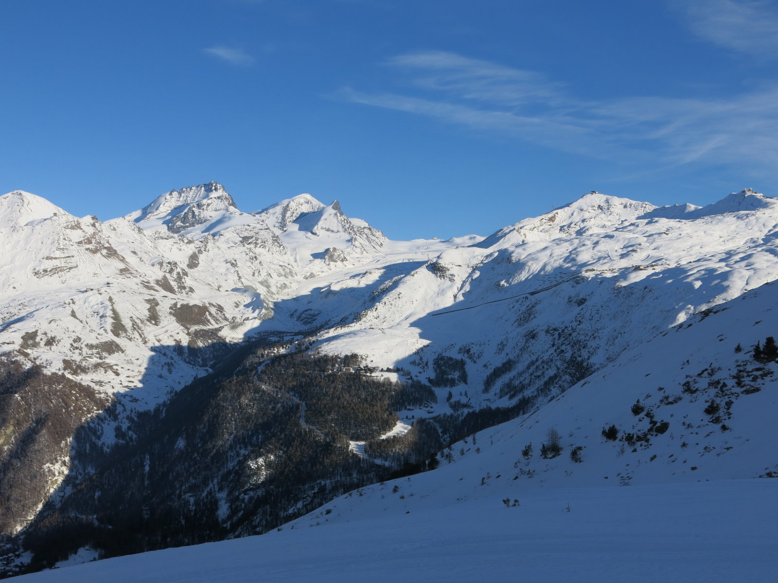 Rothorn, Hohtälli es a Gornergrat