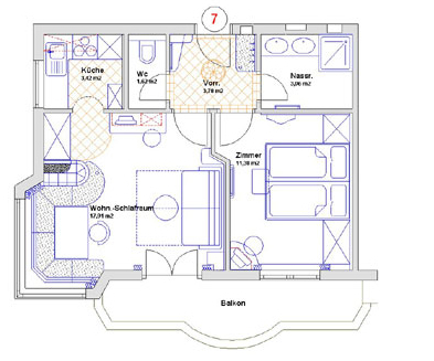 2-4 fős apartmanok