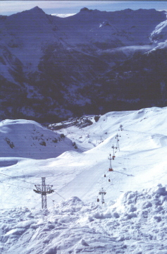 Drouvet (2655 m) tetején