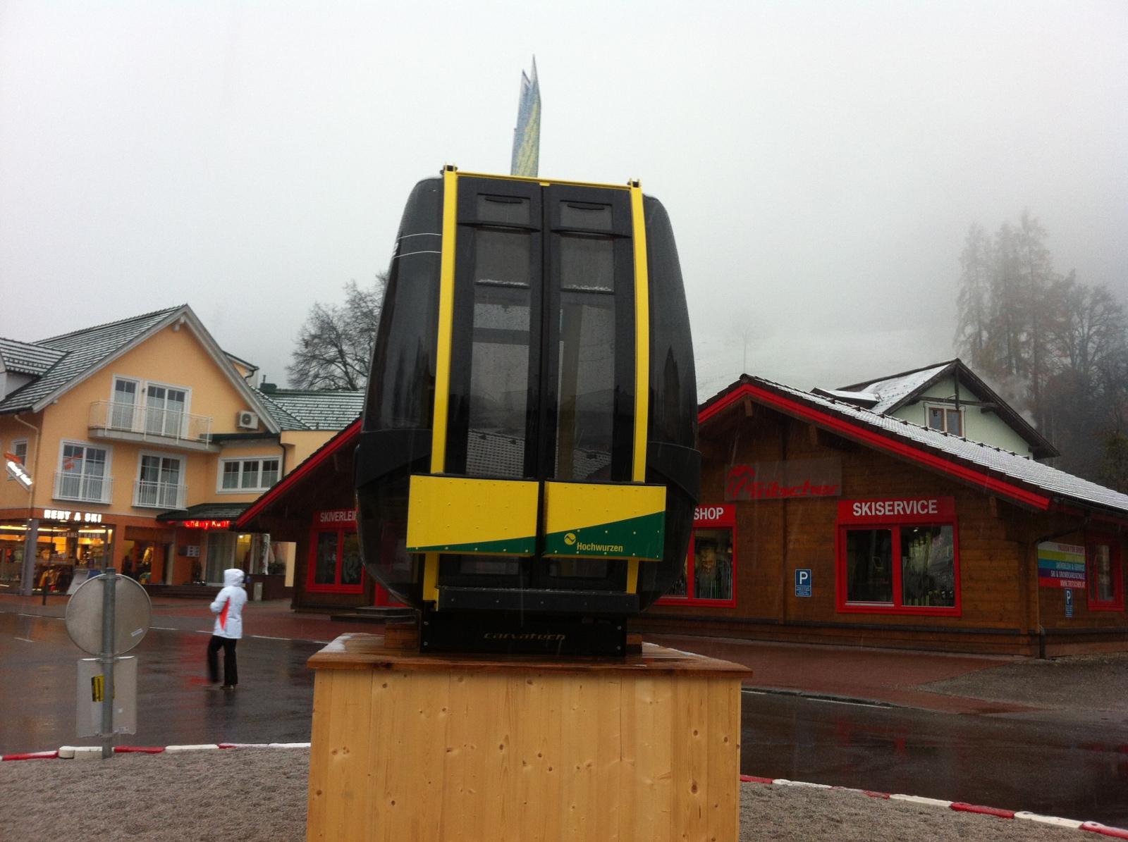 Az új hochwurzen gipfelbahn