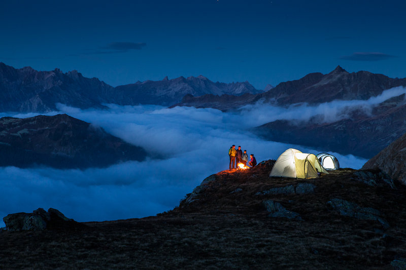 Silvretta Montafon Felvonótársaság: "Kempingezés az Alpokban - Felejthetetlen órák a szabad ég alatt"