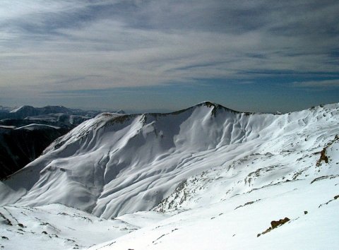 Téte de Vescal (2575 m) tetején