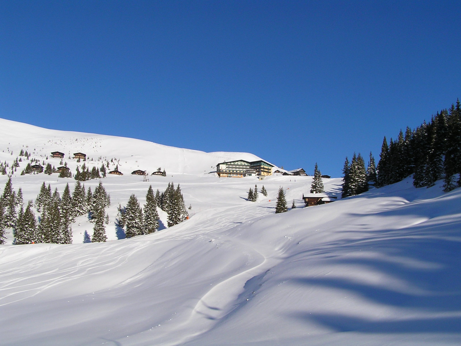 A Seidl-Alm hegyi szálloda