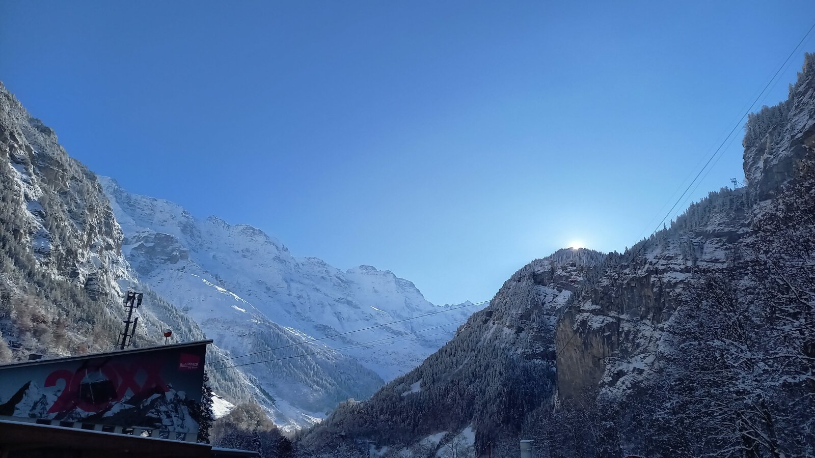 A Nap a hegy mögött van már