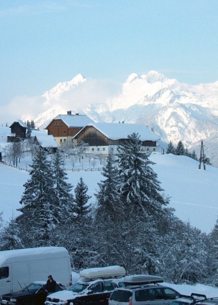 Kabinból a Dachstein