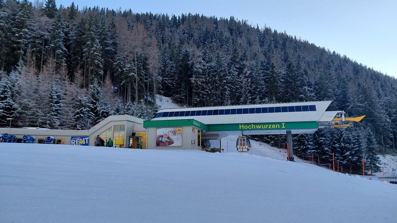 Hochwurzen I. hegyállomás (40-es pálya teteje)