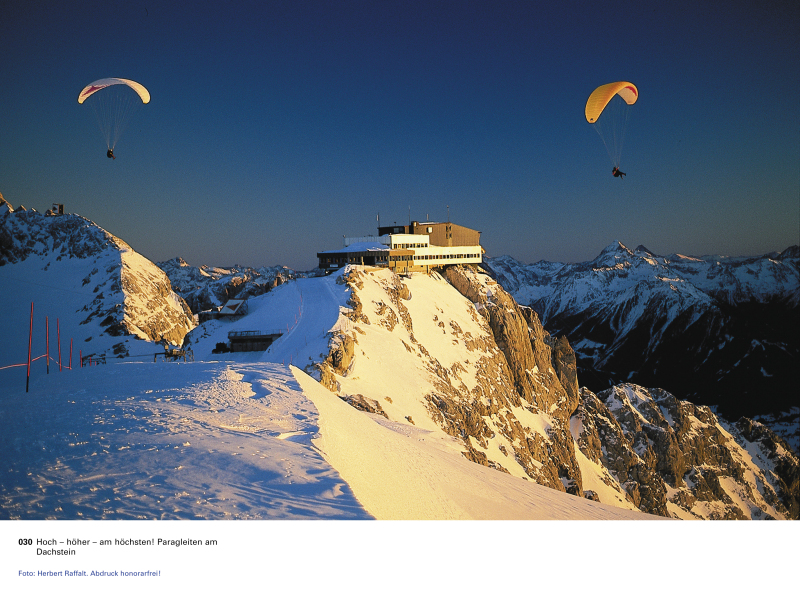 A Dachstein csúcs - Kattints a képre a nagyításhoz