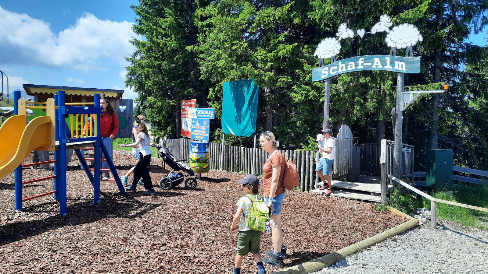 A Schlaf Alm nyáron népszerű hely 