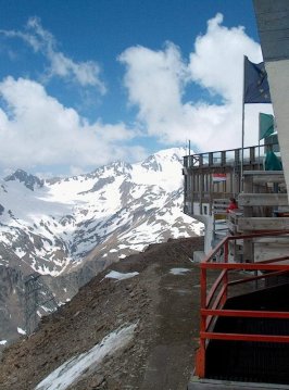 Grawand felső állomása (3212 m)