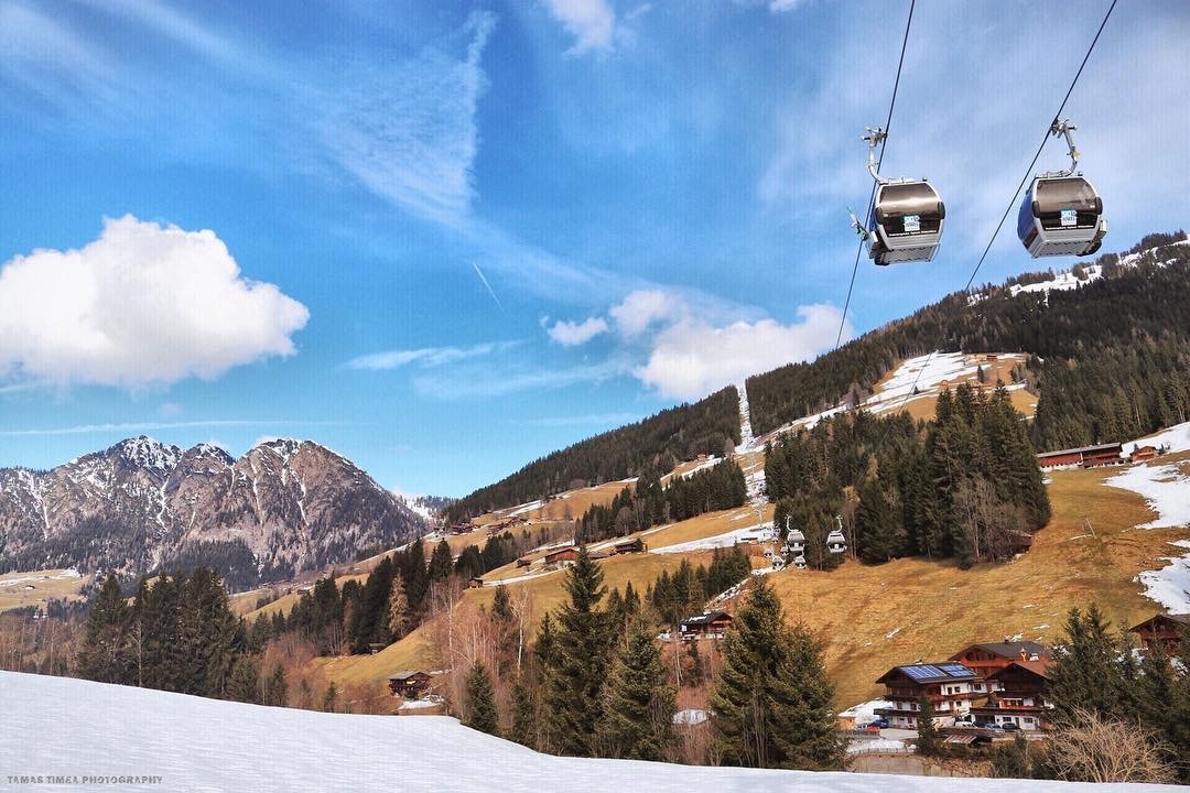 Látogatás a felvonóknál,Tirol