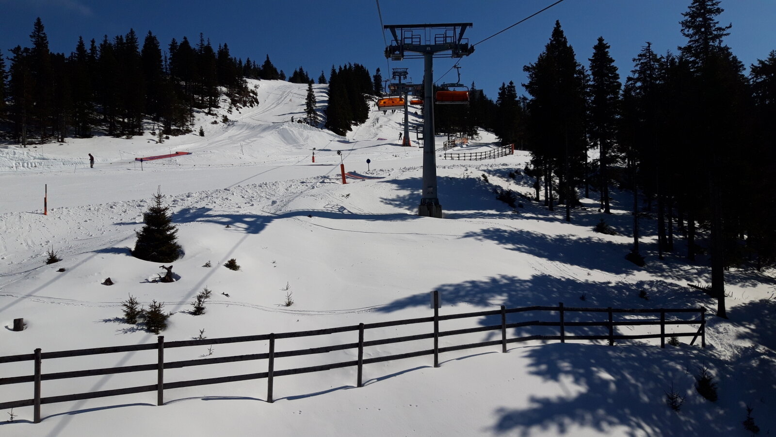 1-es pálya (Stuhleck-Abfahrt) eleje