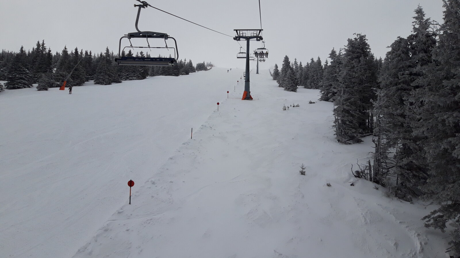 Steinbachalmbahn felfelé, 11 piros pálya