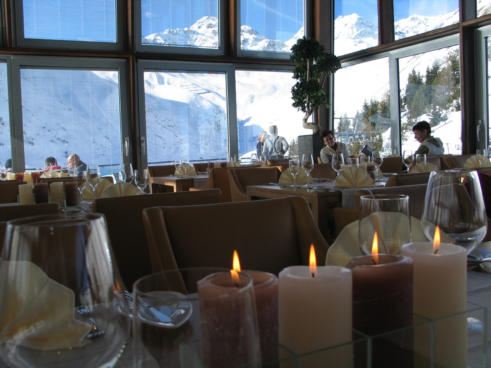 Ski lounge: luxus a csúcson